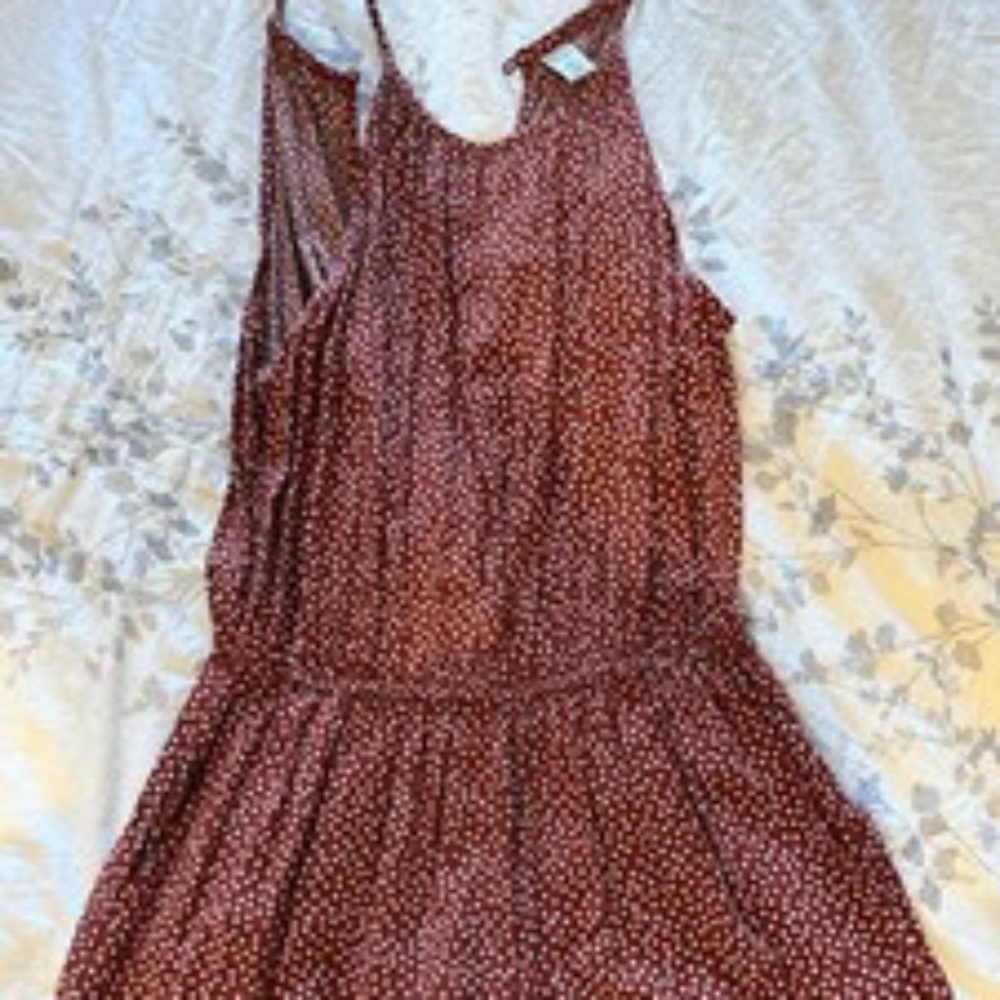 Old Navy Red w/white Polka Dots Romper Short